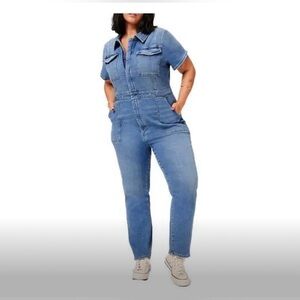 Women's GOOD AMERICAN Fit for Success‎ Jumpsuit 6 (3XL) Blue